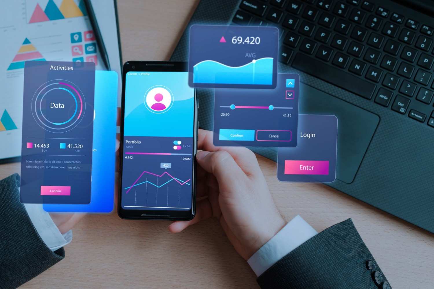 Figma-Powered UI/UX Redesign & Mobile Optimization for iWealth Fund Management Platform